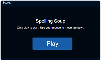 Spelling Soup Game
