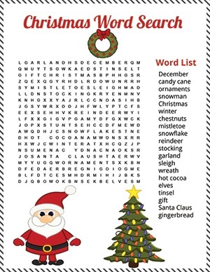 Christmas Word Search