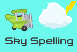 Sky Spelling Game