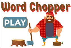 Word Chopper Spelling List Whittling Game