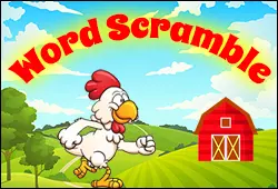 spelling practice worksheets for kindergarten Word Scramble Spelling Game